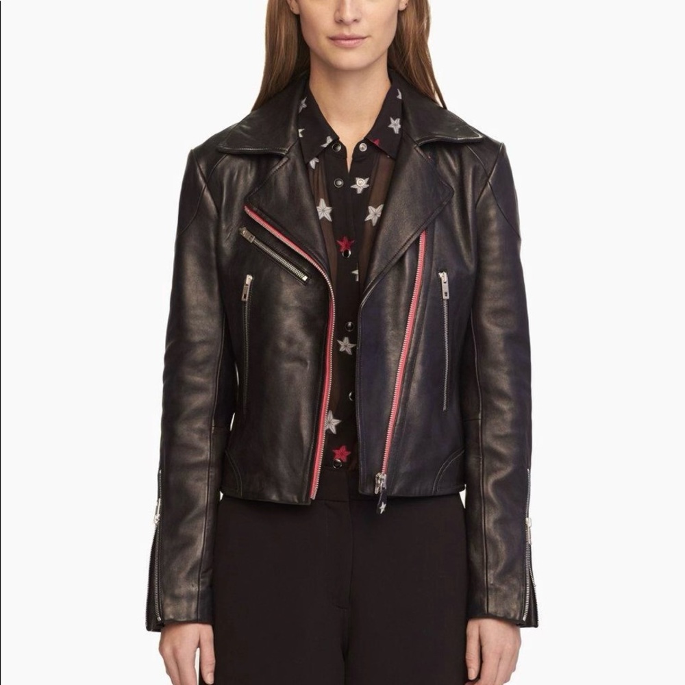 Rag & Bone Mack Leather Jacket